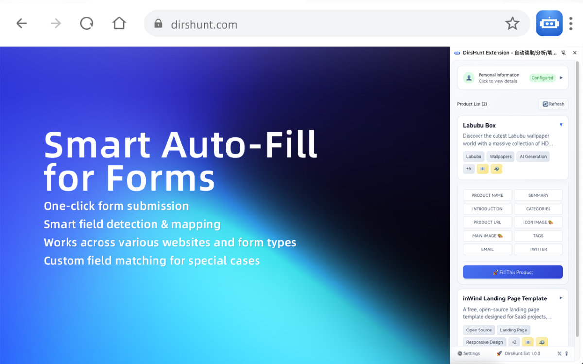 DirsHunt Ext image number 31