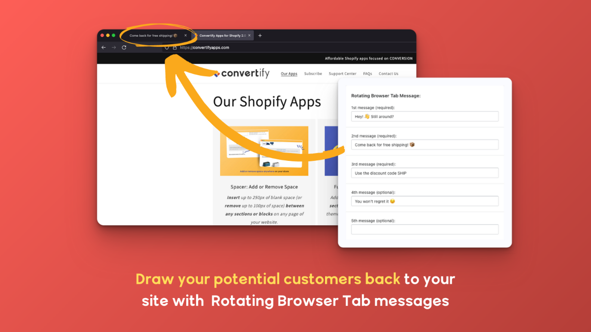 Dynamic Browser Tab Options image number 21