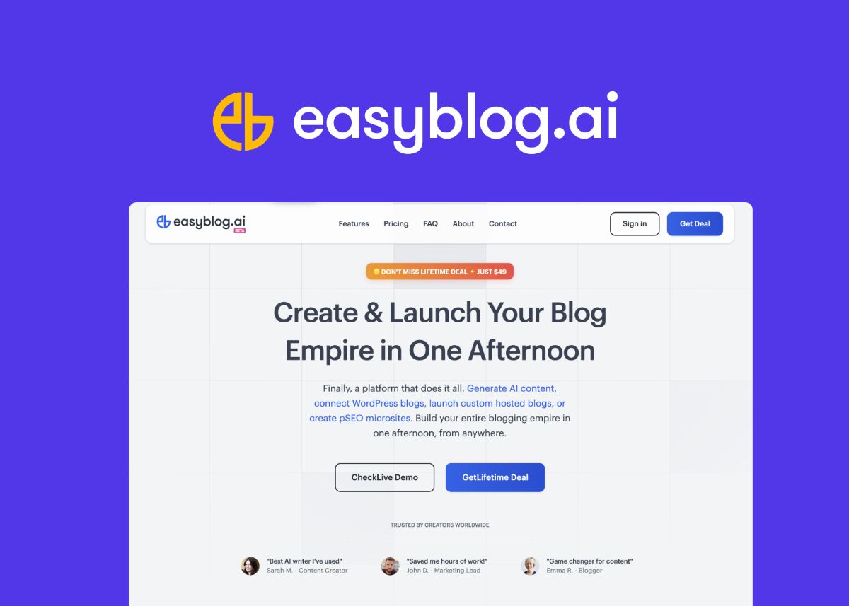 EasyBlog.AI image number 01
