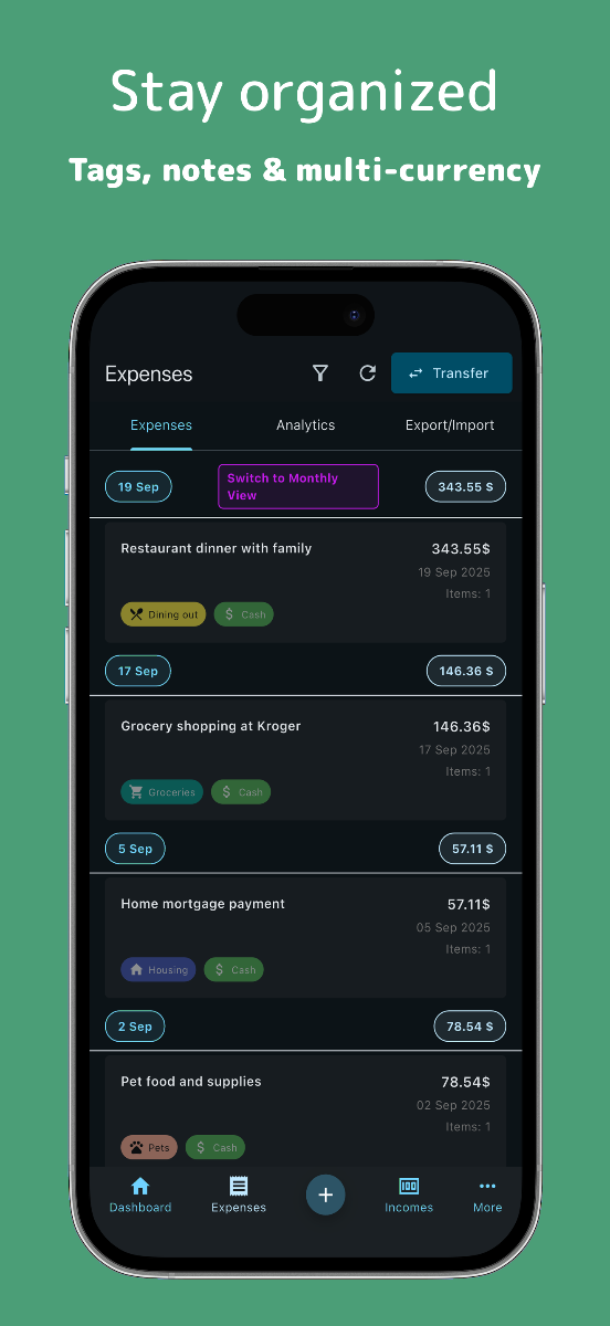 Expense Tracker Famverge image number 11