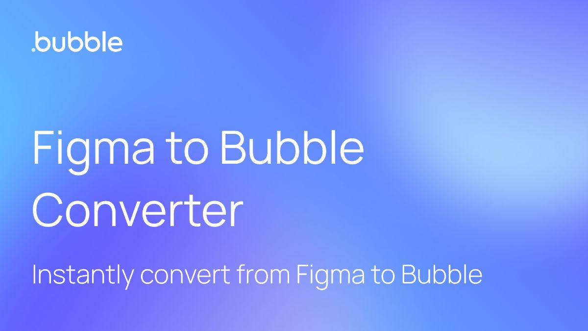 Figma to Bubble converter image number 01