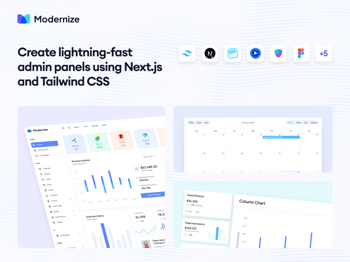 Flowbite Dashboard image number 21