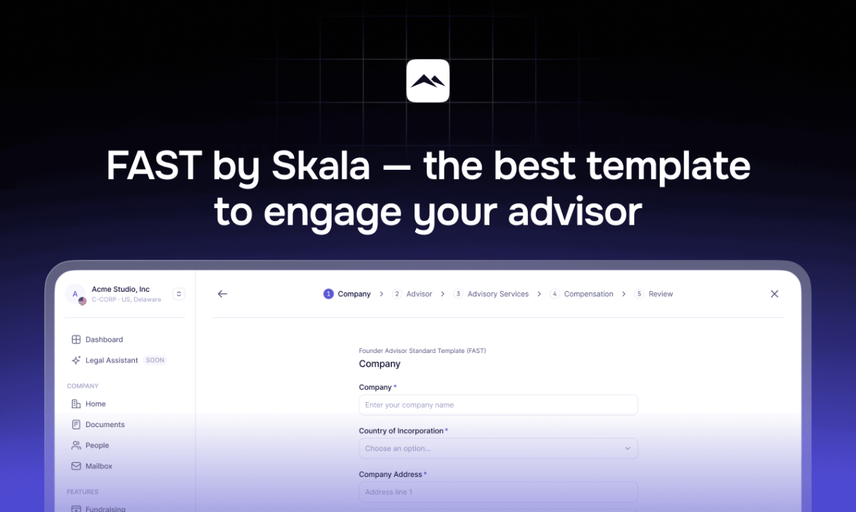 Founder Advisor Standard Template by Skala image number 01