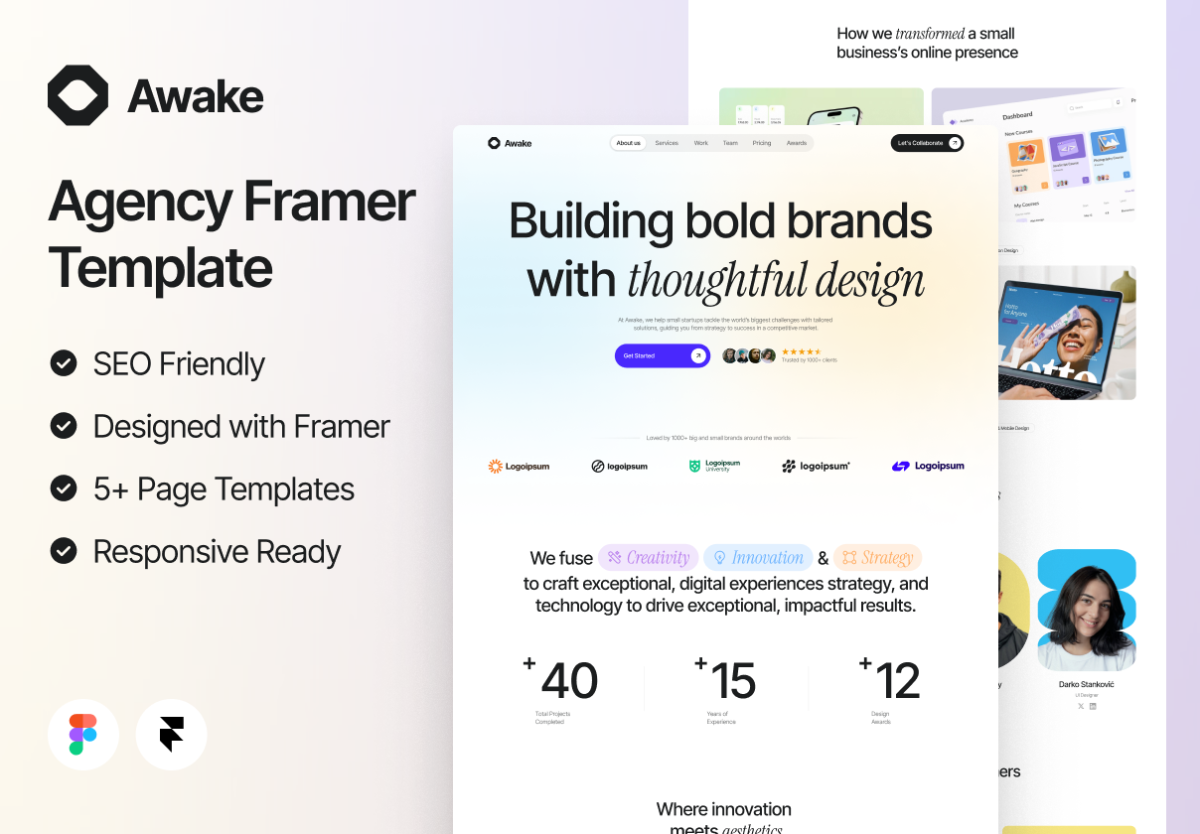 Framer Templates & Themes image number 01