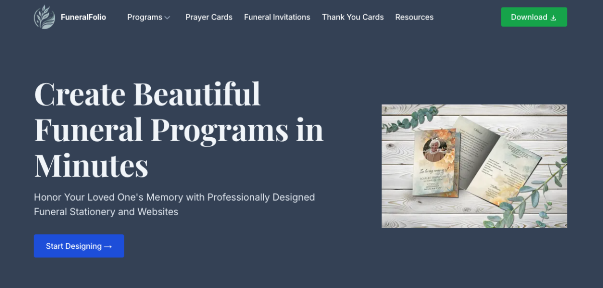 FuneralFolio image number 01