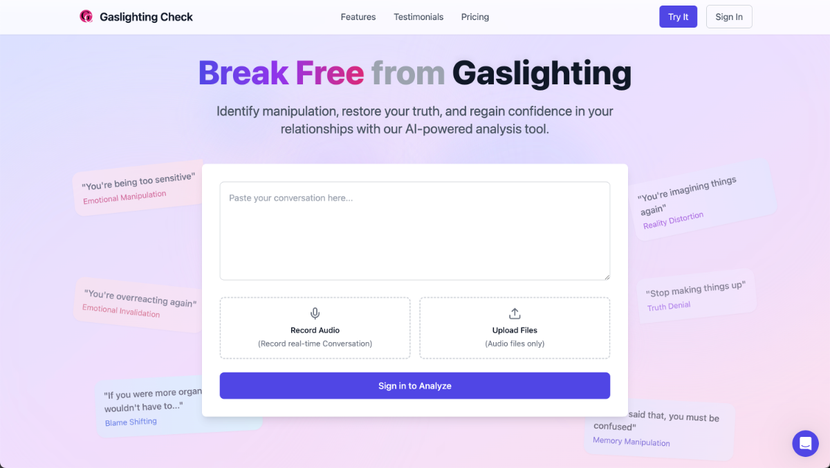 Gaslighting Check image number 11