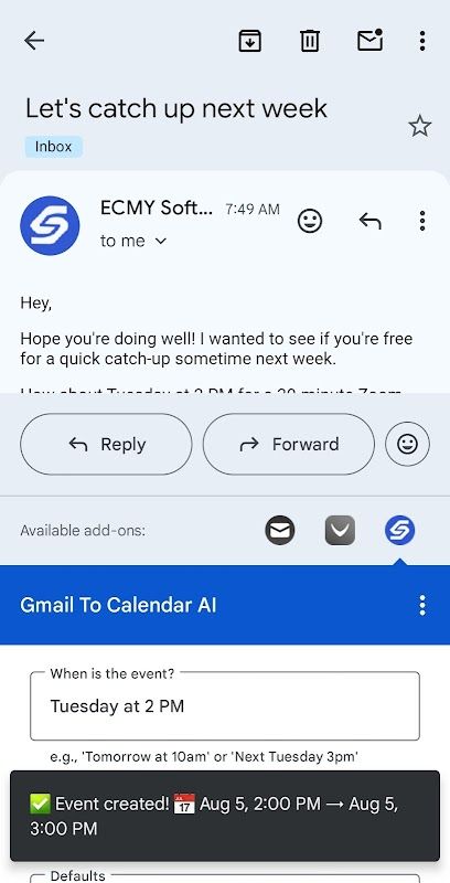 Gmail To Calendar AI image number 11