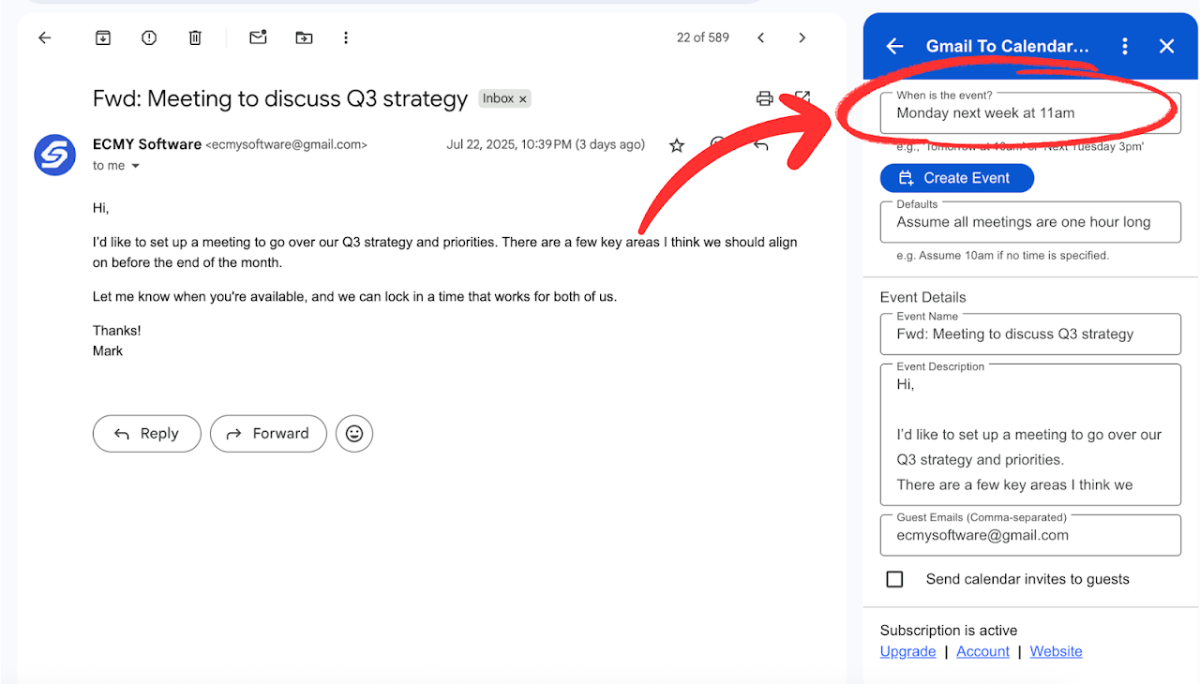 Gmail To Calendar AI image number 21