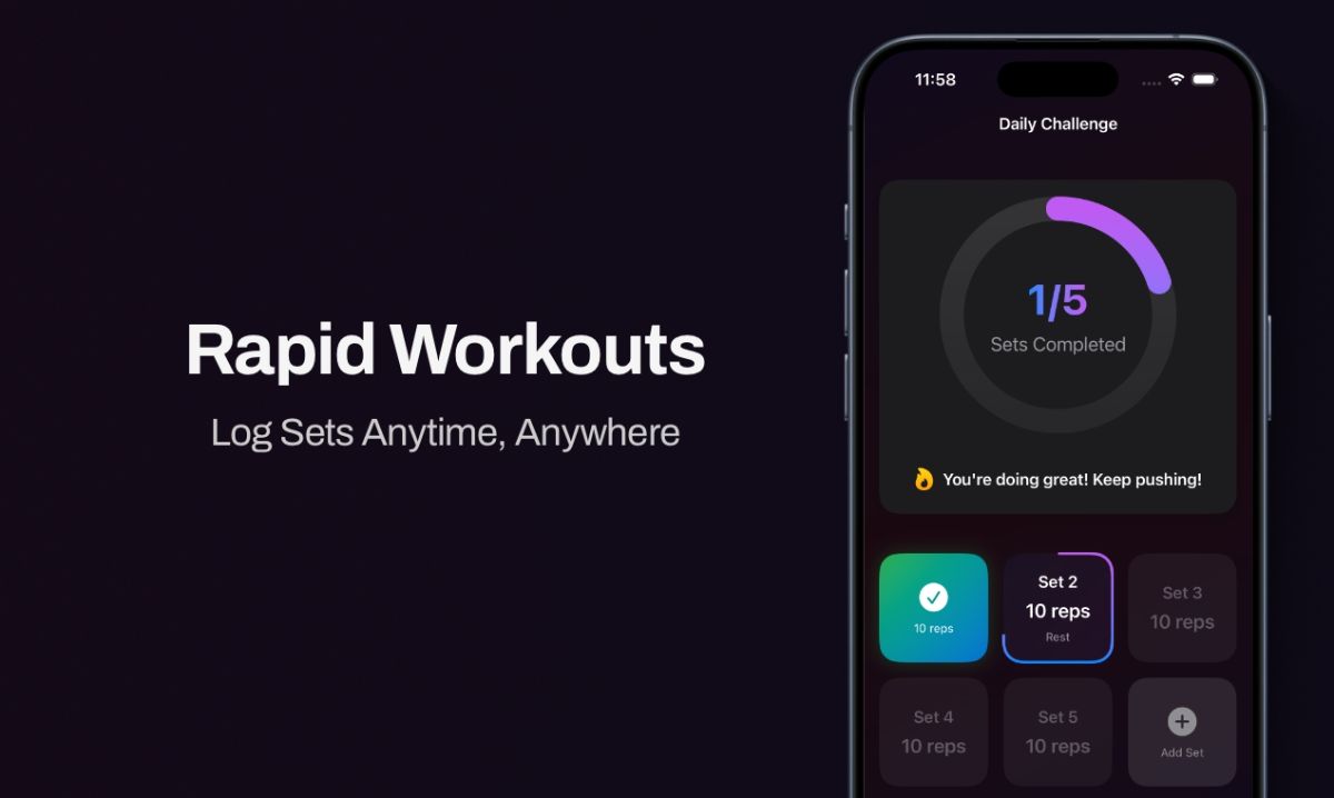 GtG: 1 Minute Workouts image number 01