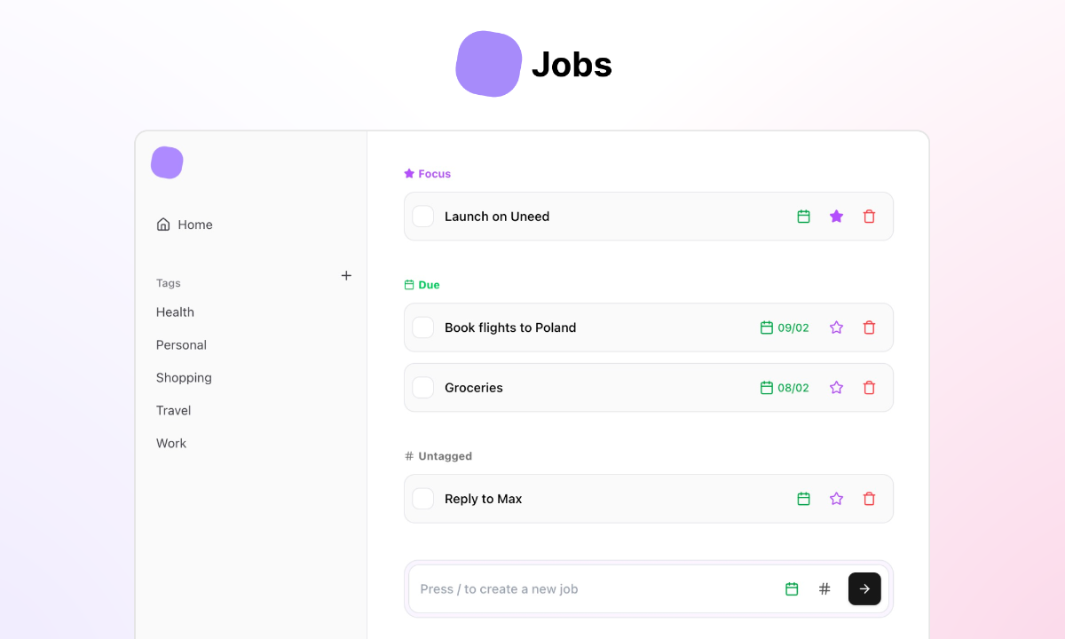 Jobs product image