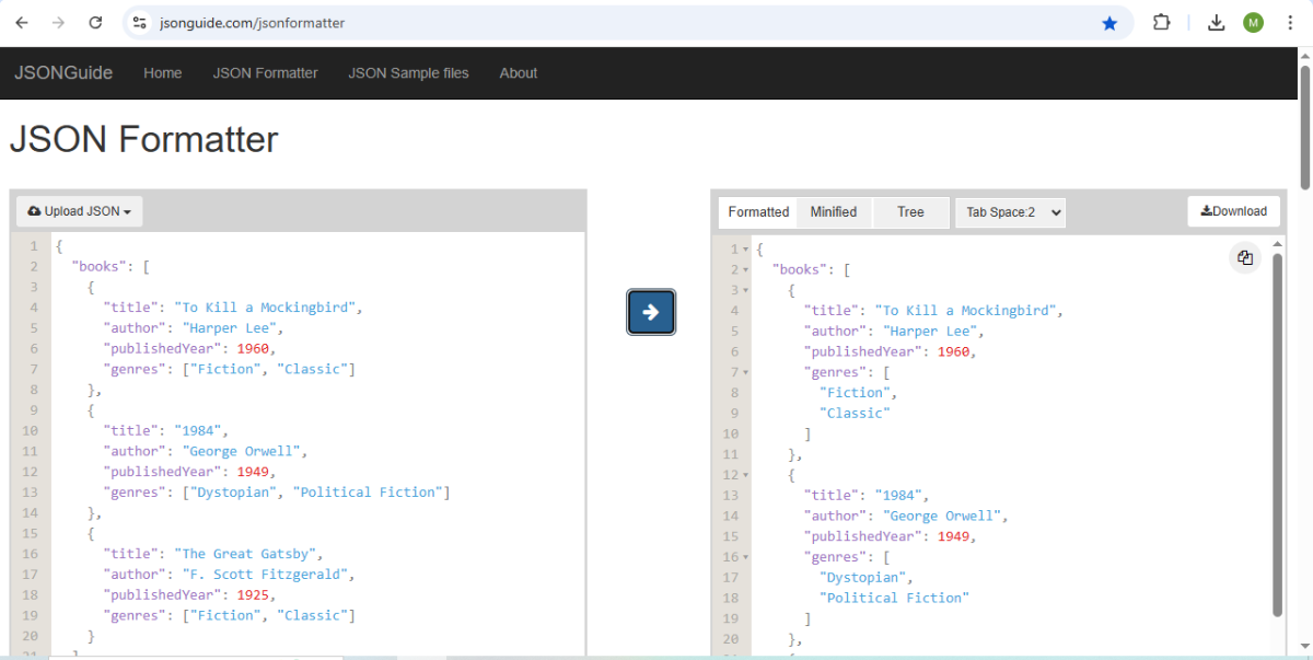 JSONGuide Json Formatter product image