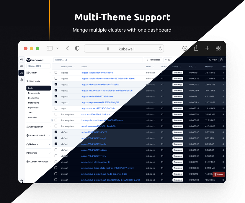 kubewall: Kubernetes Dashboard image number 21