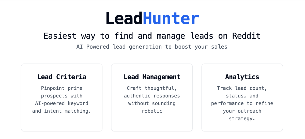 LeadHunter image number 01