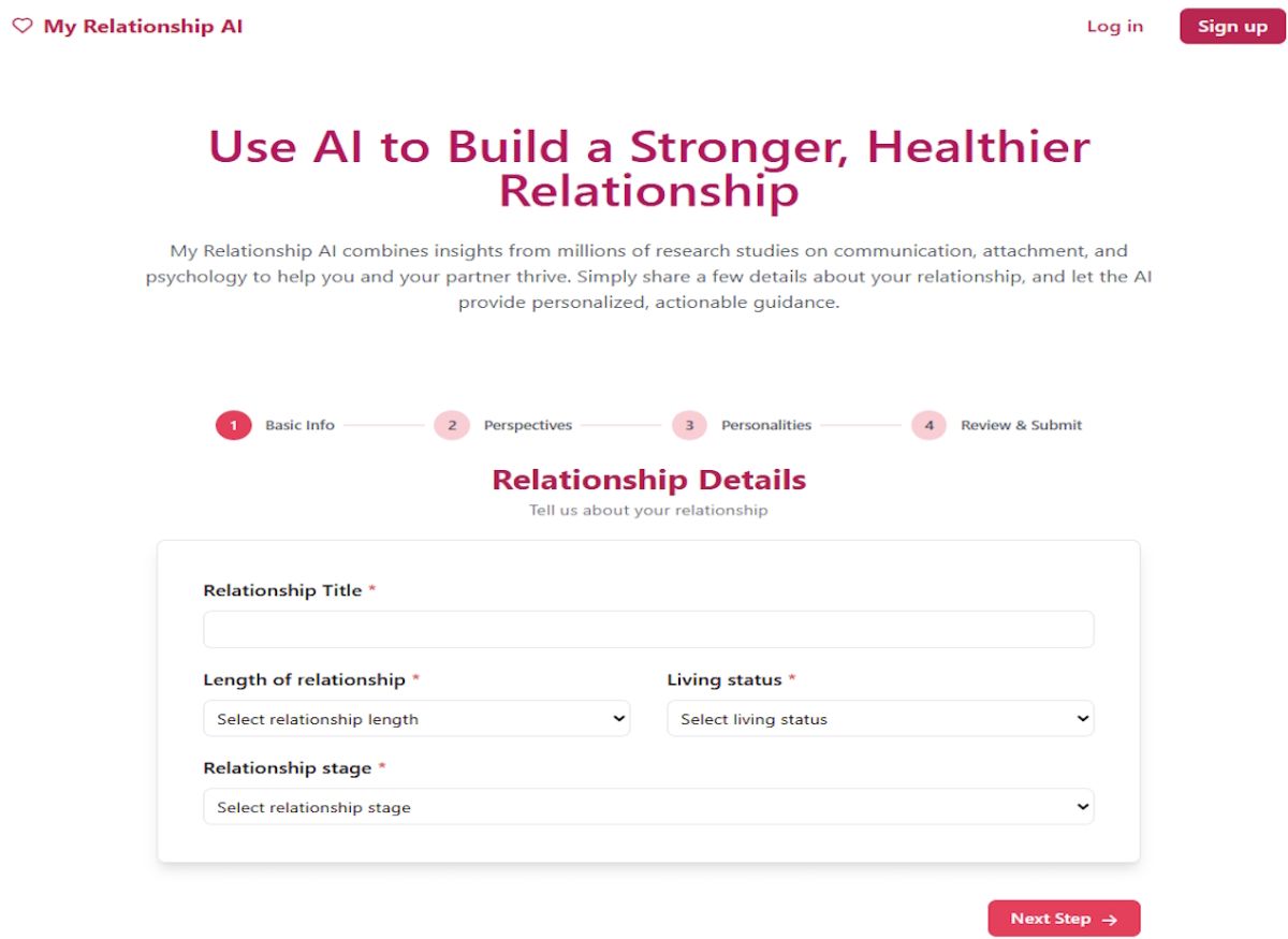 My Relationship AI product image