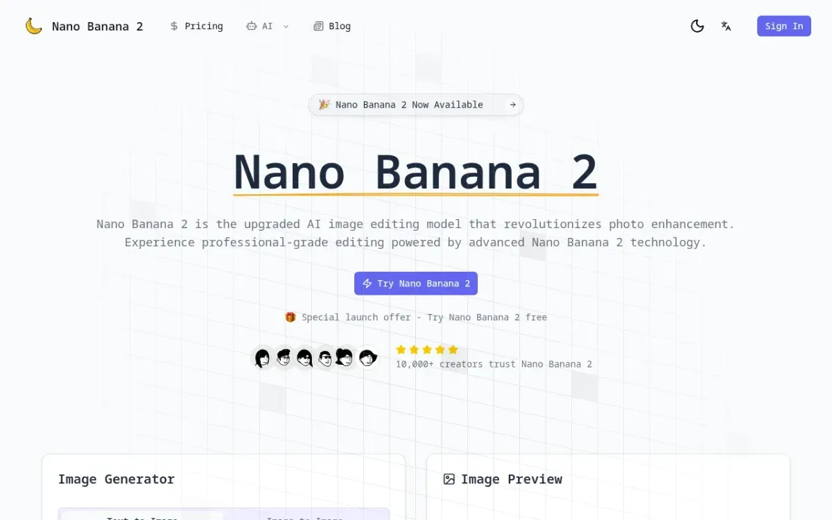 Nano Banana 2 product image