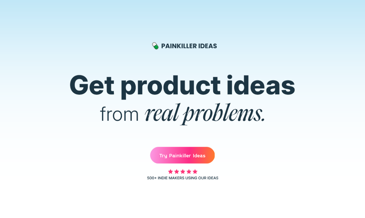 Painkiller Ideas image number 01
