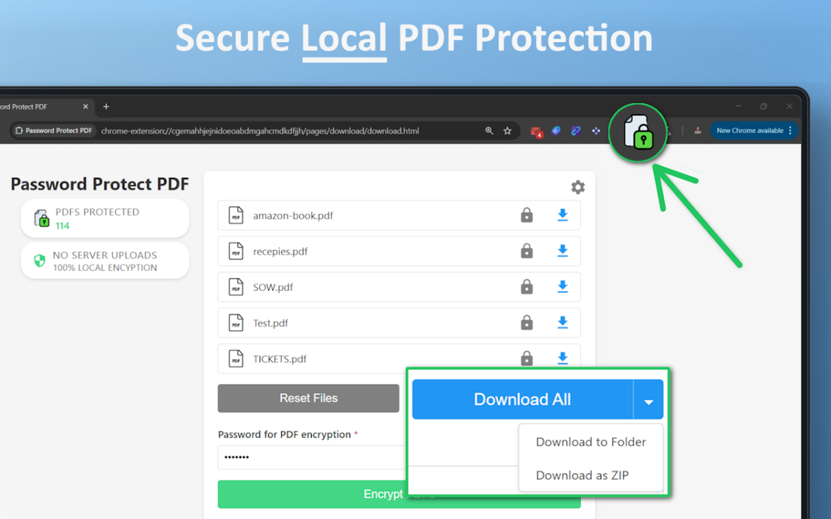 Password Protect PDF image number 01