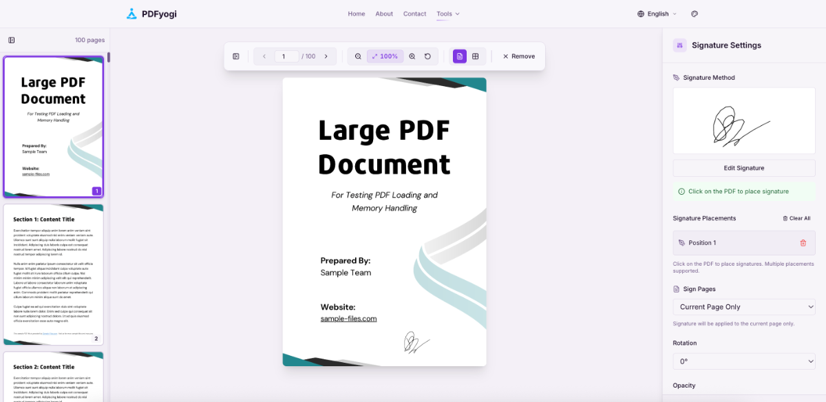 PDFyogi - Privacy First PDF Tools image number 01