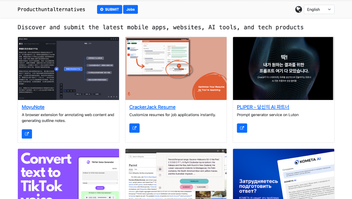Product Hunt Alternatives product image