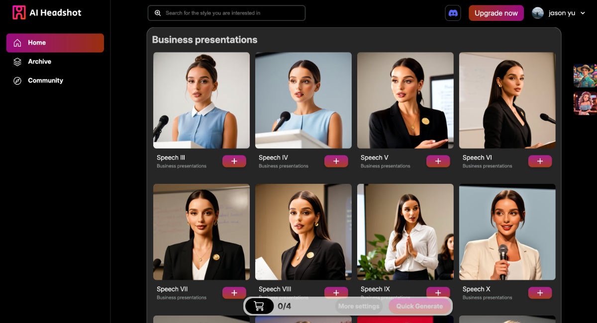 Professional AI Headshot Generator image number 11