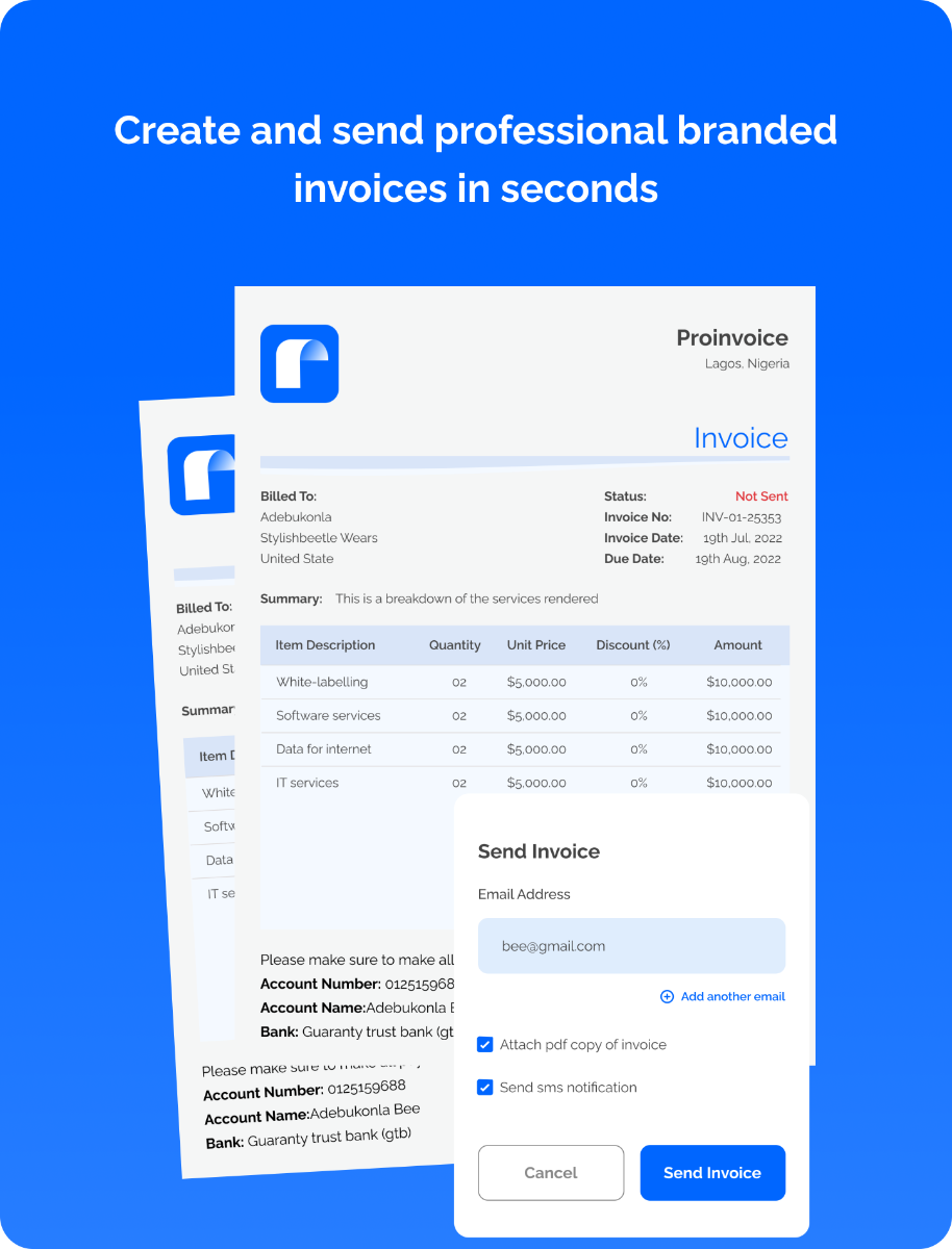 ProInvoice image number 01