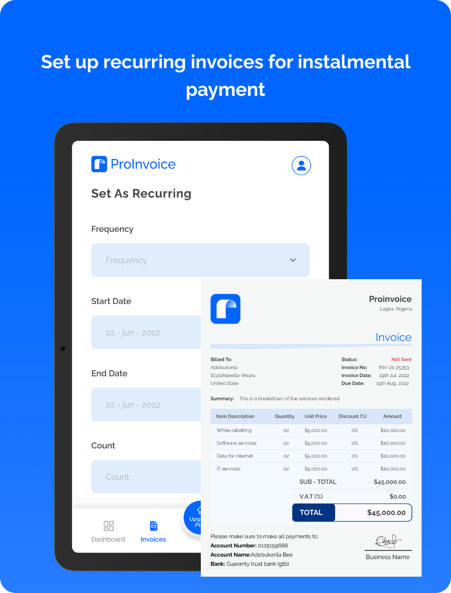 ProInvoice image number 11