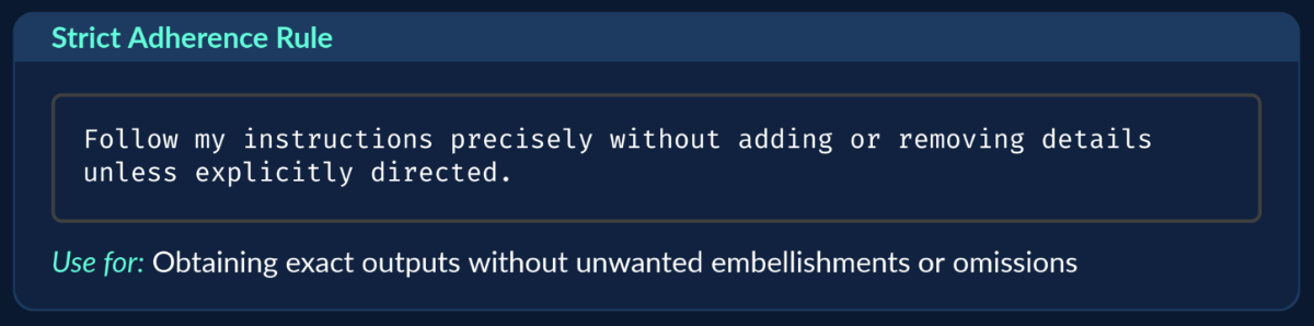 Prompt Rulebook + Templates product image