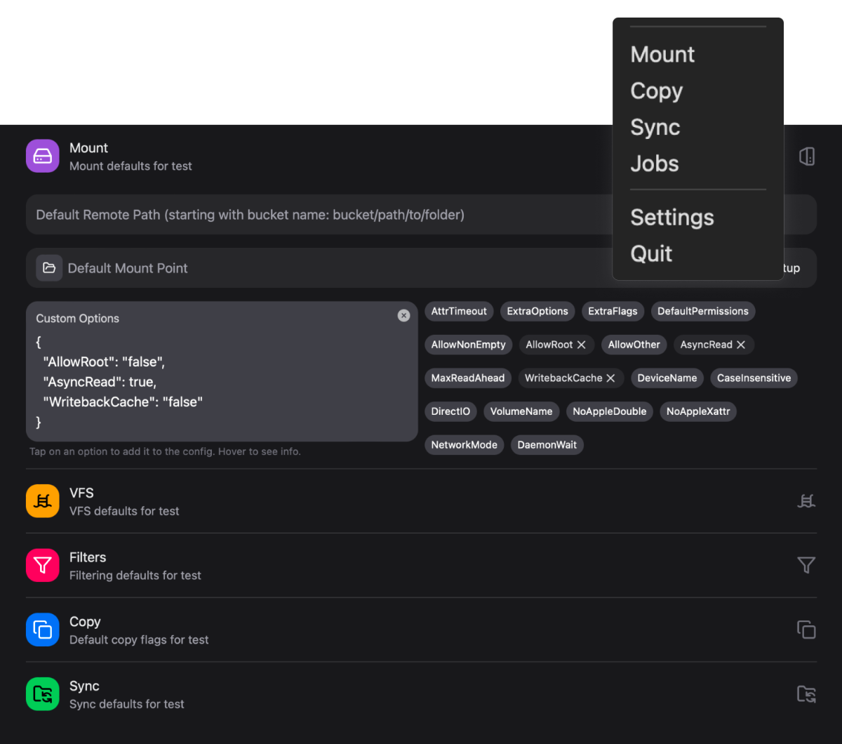 Rclone UI image number 21