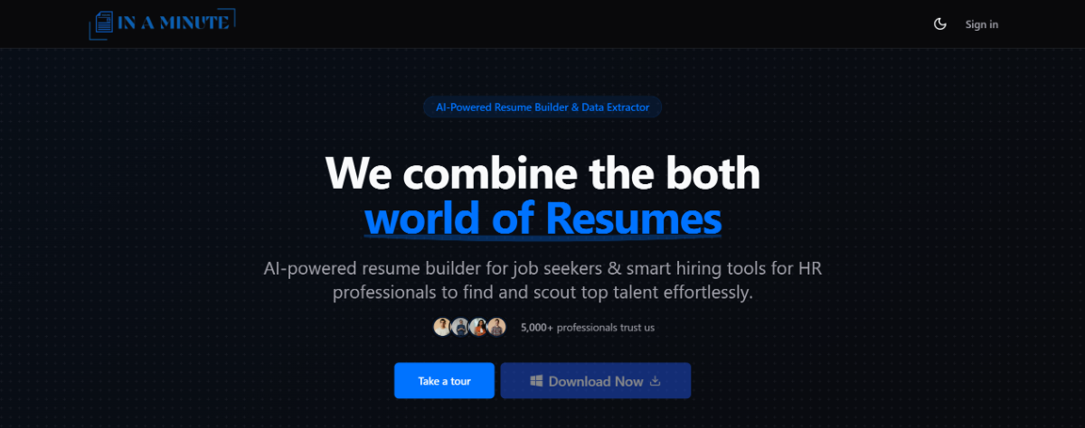 Resume In A Minute image number 11