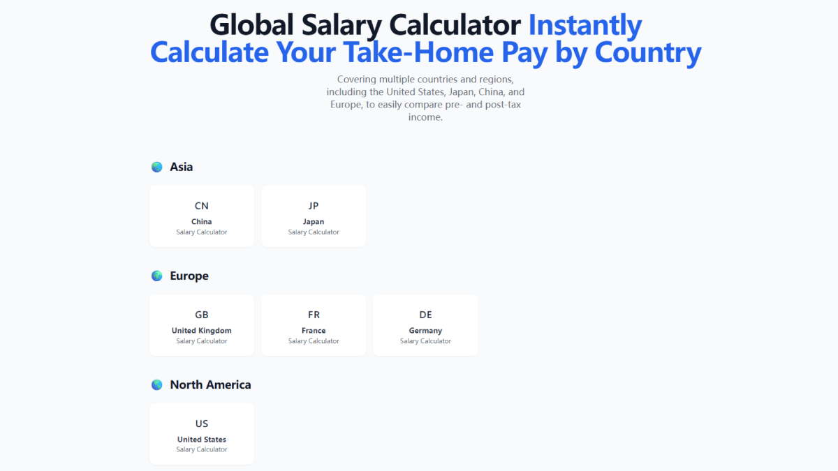 Salary Calculator image number 01