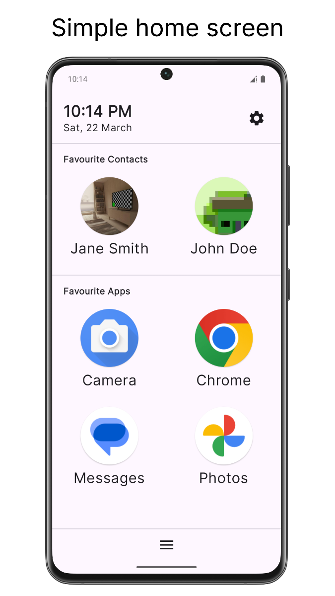 Senior Launcher - Simple Phone image number 01