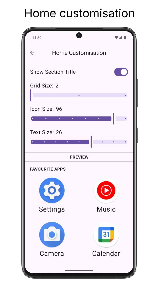 Senior Launcher - Simple Phone image number 11