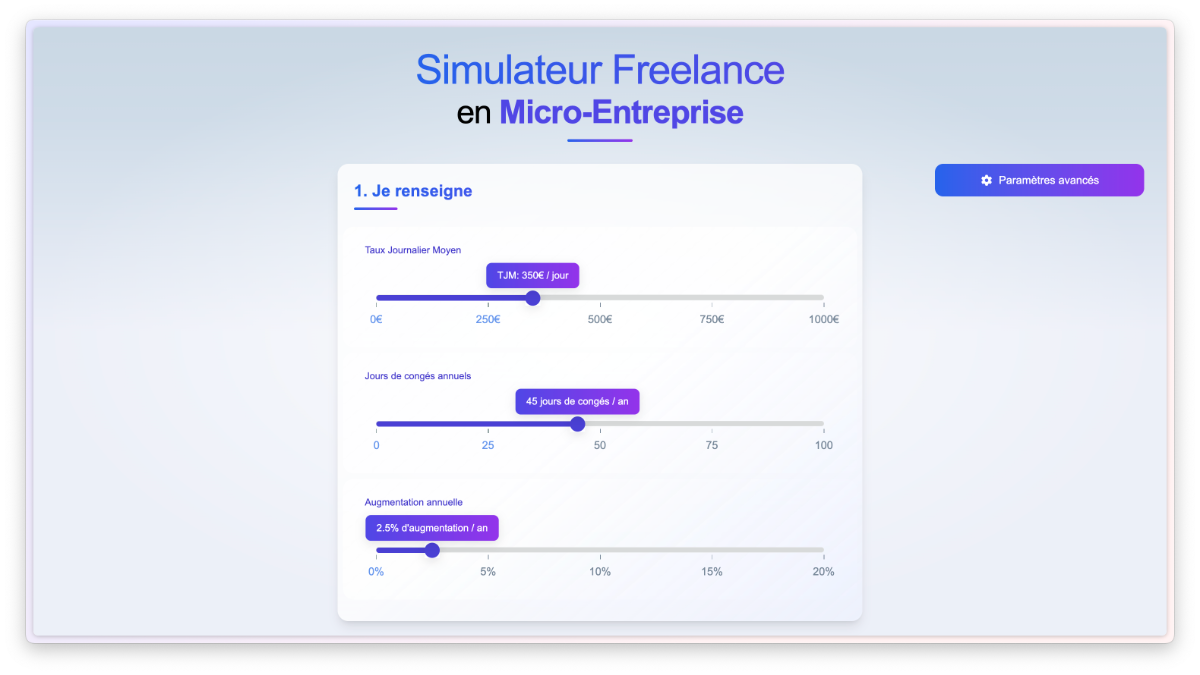 Simulateur freelance image number 11
