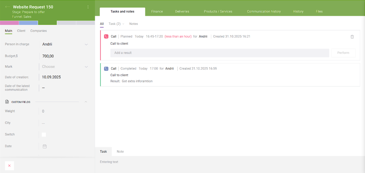 SmartCRM by Binotel image number 01