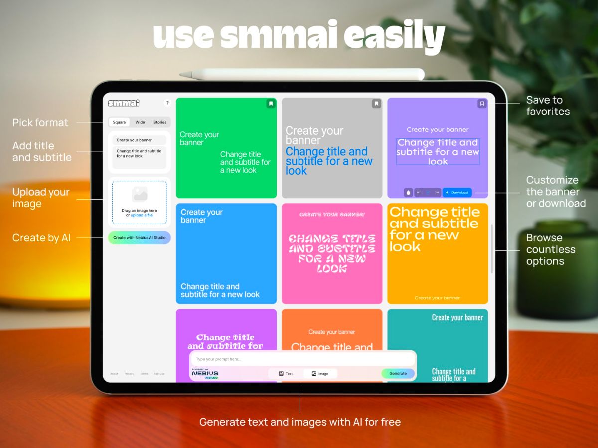 SMMAI: AI Banner Maker image number 11