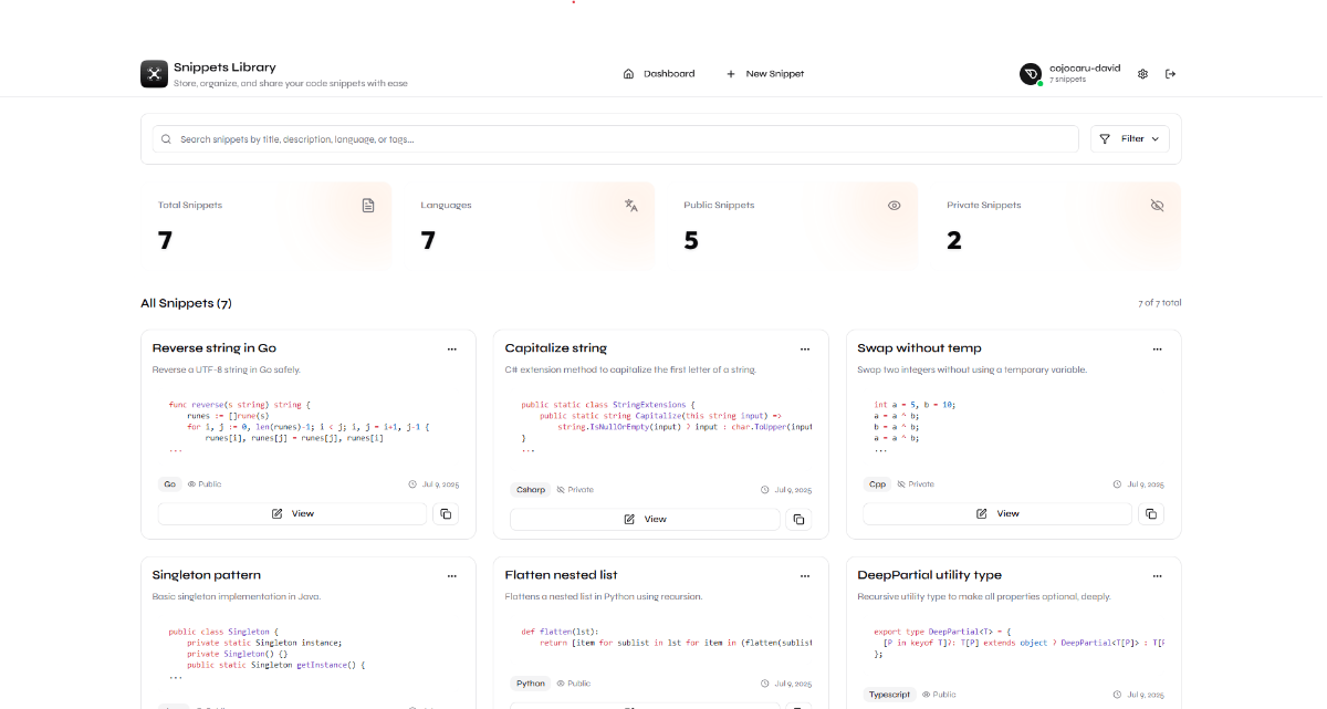 Snippets Library image number 21