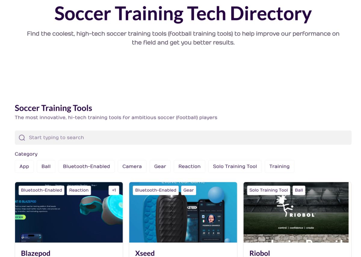 Soccer Training Hub product image