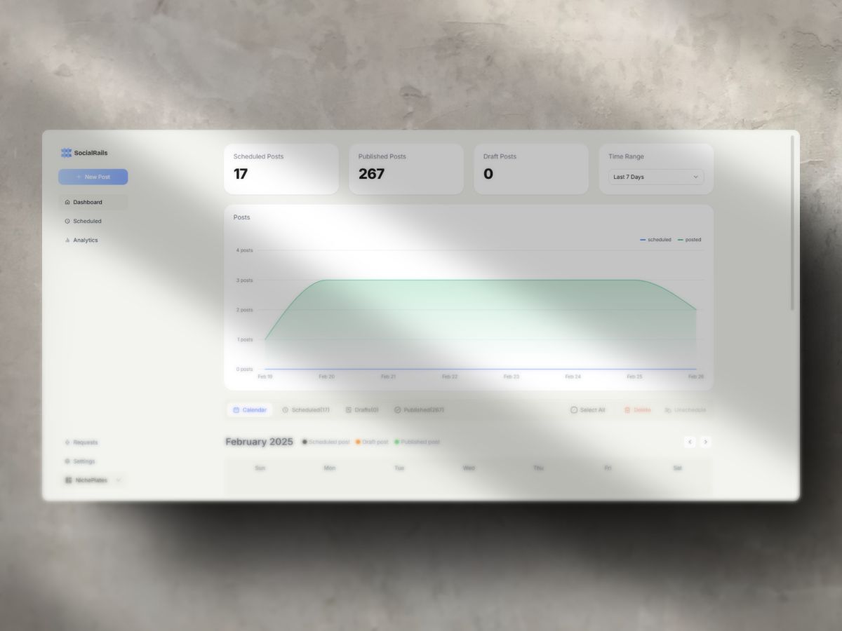 SocialRails product image