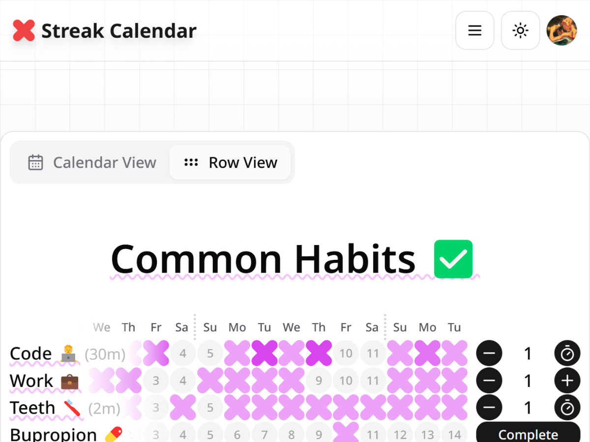 Streak Calendar image number 11