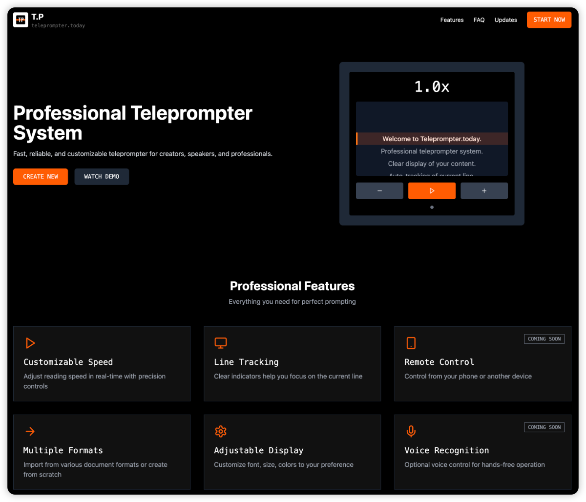 teleprompter.today product image