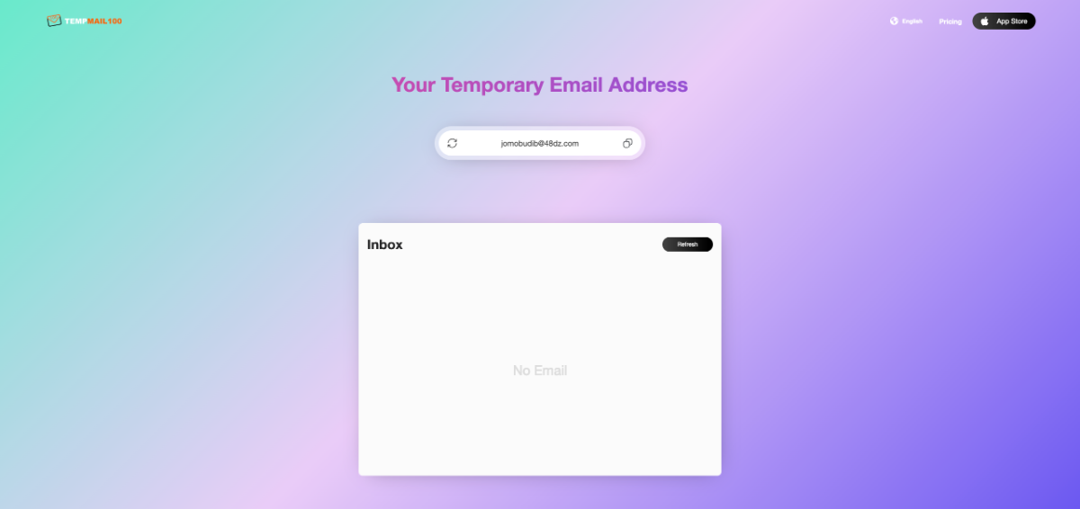 TempMail 100 product image