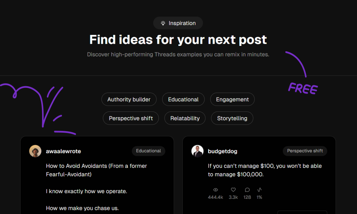 Threads Inspiration Hub image number 11