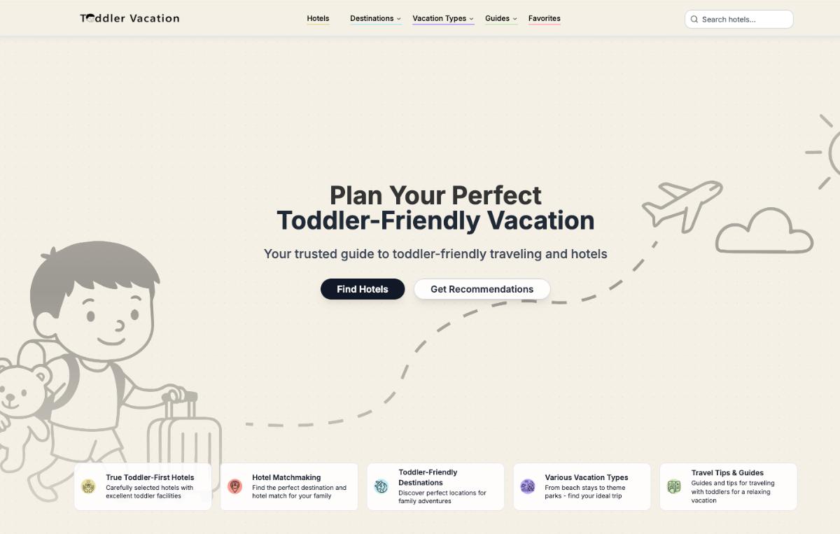 Toddler Vacation product image