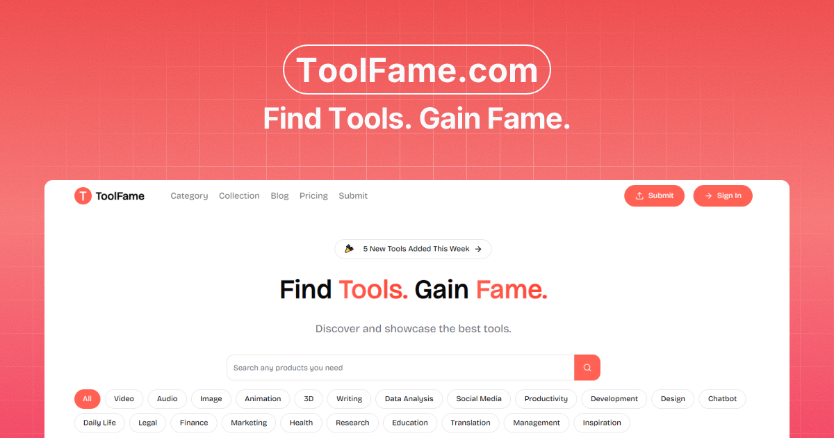 ToolFame product image