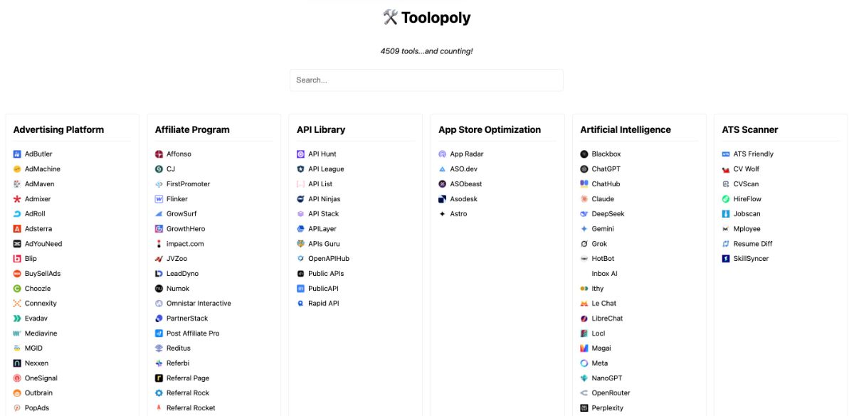 Toolopoly product image