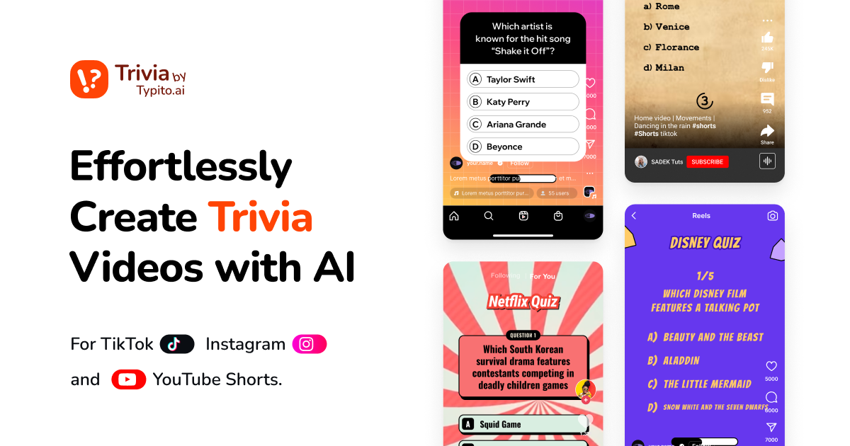 Trivia by Typito product image