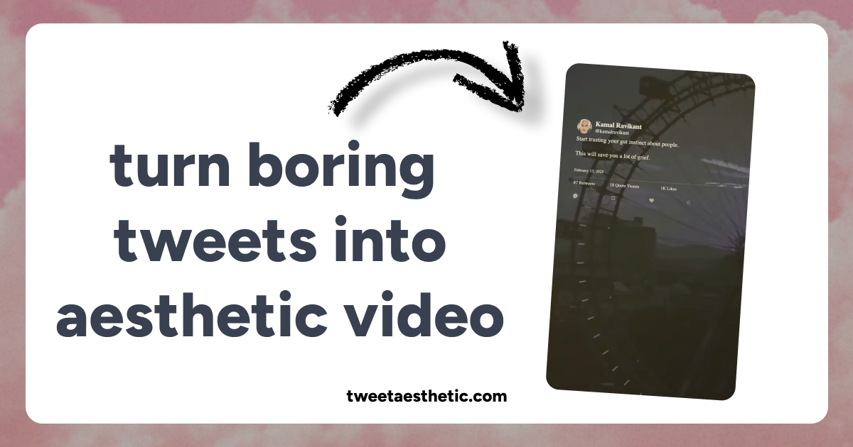 Tweet Aesthetic product image