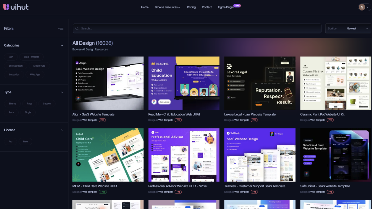 UIHut screenshot 3