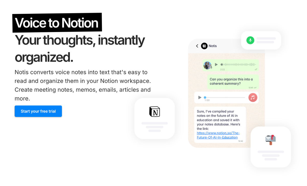 Voice to Notion image number 01