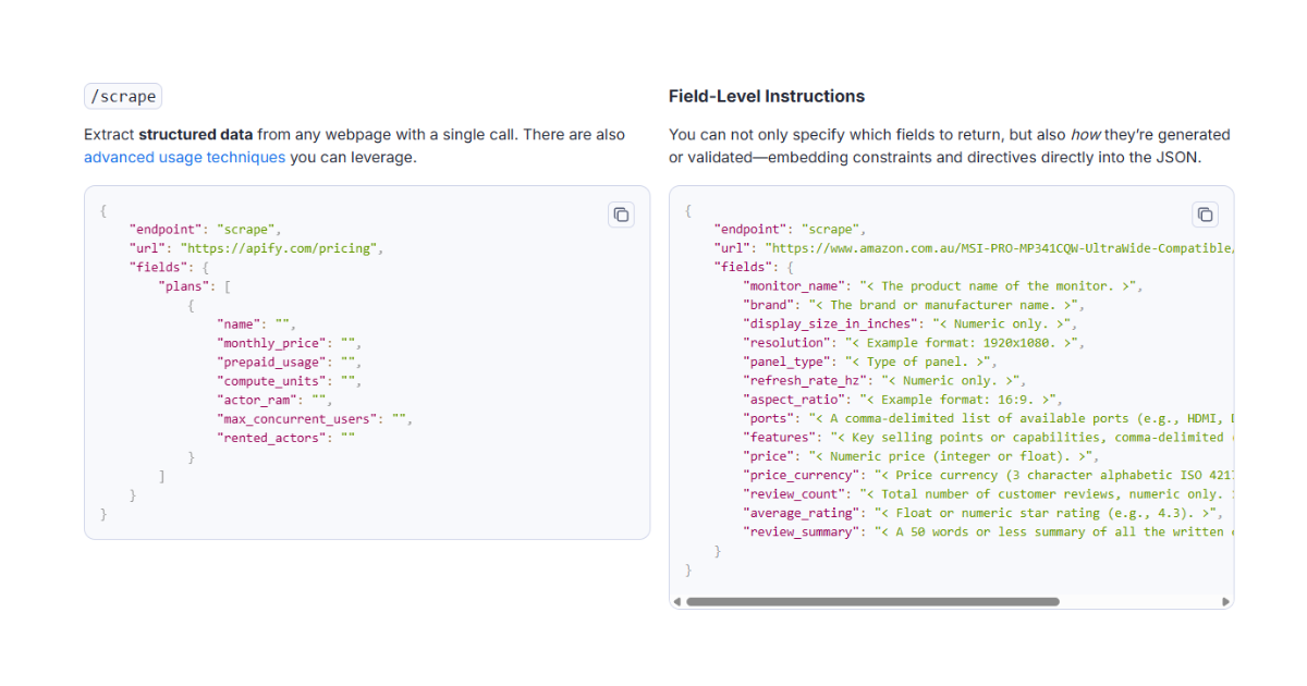 Web Scraping API image number 01